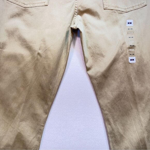 NEW Joseph Abboud Mens Classic Fit Khaki Pants Size 36x30 Flat Front Casual - Picture 14 of 15